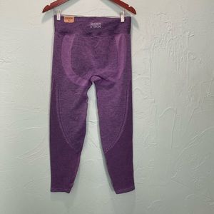 Pink- NWT- Active high waist leggings 
L- purple 
Mesh Netting on legs